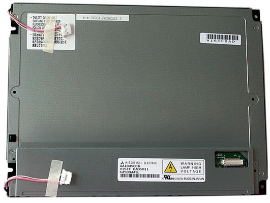 AA104VC03 Mitsubishi 10.4 بوصة 640 (RGB) × 480380 cd / m² درجة حرارة التخزين: -20 ~ 80 ° C شاشة LCD الصناعية