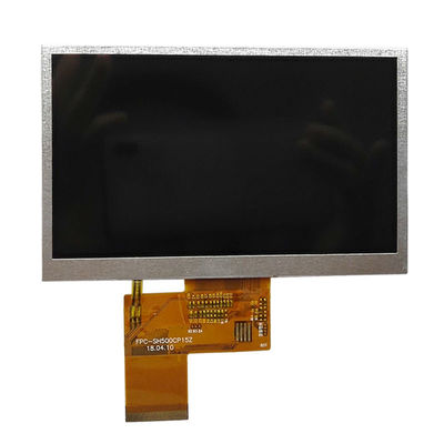 AT043TN25 V.1 Innolux 4.3 &quot;480 (RGB) × 272500 شمعة / متر مربع شاشة LCD الصناعية