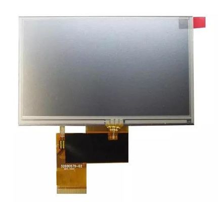 AT050TN33 Innolux 5.0 &quot;480 (RGB) × 272300 شمعة / متر مربع شاشة LCD الصناعية