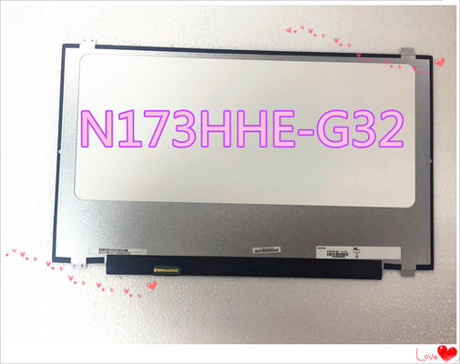 N173HHE-G32 Innolux 17.3 &quot;1920 (RGB) × 1080270 شمعة / متر مربع شاشة LCD الصناعية