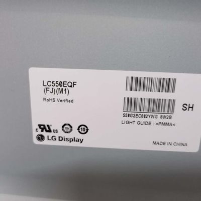 LC550EQF-FJM1 شاشة LG مقاس 55 بوصة 3840 (RGB) × 2160400 شمعة / متر مربع شاشة LCD الصناعية