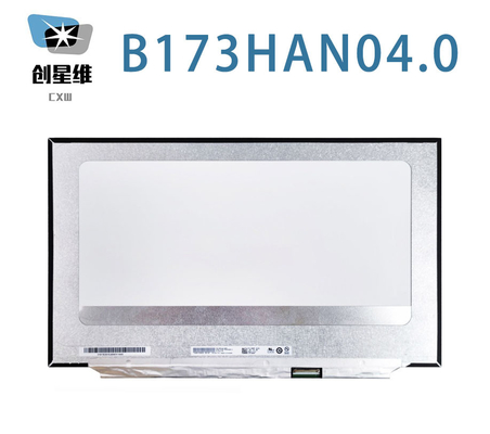 B173HAN04 AUO 17.3&quot; 1920 ((RGB) × 1080, 300 cd/m2 شاشة LCD صناعية