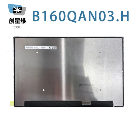 B160QAN03.H AUO 16.0&quot; 2560 ((RGB) × 1600 ، WQXGA 188PPI 500 cd / m2 شاشة LCD صناعية