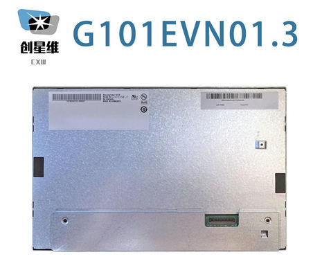 G101EVN01.3 AUO 10.1 بوصة WLED الضوء الخلفي، العمر ≥ 50K ساعة، مع سائق LED، عكس I / F، 6/8 بت
