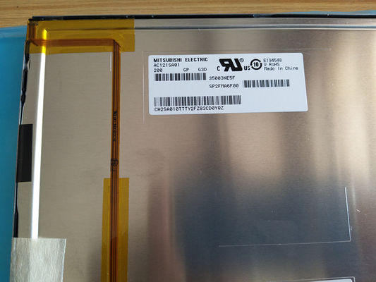 AC121SA01 Mitsubishi 12.1INCH 800 × 600 RGB 450CD / M2 WLED LVDS درجة حرارة التشغيل: -30 ~ 80 ° C شاشة LCD الصناعية