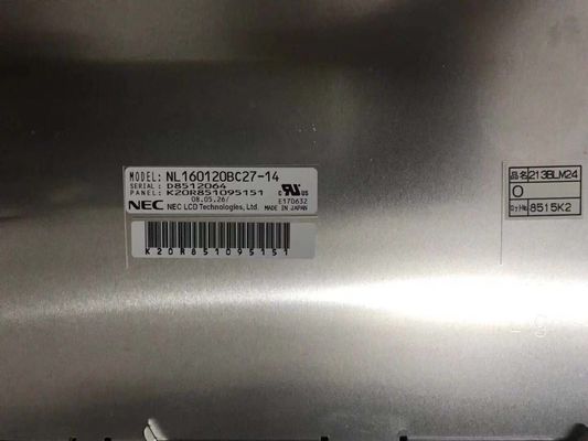 NL160120BC27-14 NLT 21.3INCH 250CD / M2 LCM 1600 × 1200 1600 × 1200RGB CCFL LVDS Storage Temp .: -20 ~ 60 ° C INDUSTRIAL LCD DIS