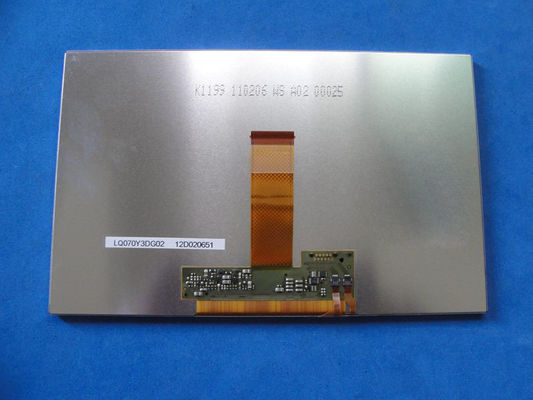 LQ070Y3DG02 شارب 7 بوصات LCM 800 × 480RGB 280cd / m² شاشة LCD الصناعية