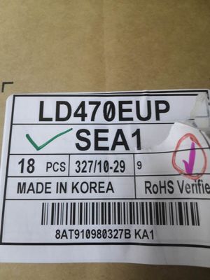 46PPI 700cd/M2 لوحة LCD مربعة 47.0" 1920×1080 LD470EUP-SEA1 89/89/89/89 (النوع) ((CR≥10)
