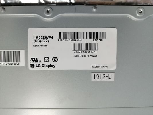 23.8 &quot;1920 × 1080 250cd / M2 TFT LCD Panel LM238WF4-SSG1 شاشة LG 92PPI