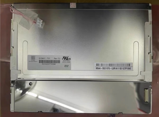 G104V1-T01 INNOLUX 10.4&quot; 640 ((RGB) × 480 450 cd/m2 شاشة LCD صناعية