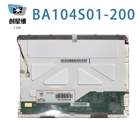 BA104S01-200 BOE 10.4&quot; 800 ((RGB) × 600، 300 cd/m2 شاشة LCD صناعية