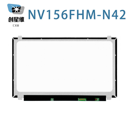 NV156FHM-N42 BOE 15.6&quot; 1920 ((RGB) × 1080, 220 cd/m2 شاشة LCD صناعية