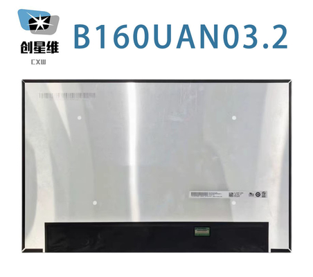 B160UAN03.2 AUO 16.0&quot; 1920 ((RGB) × 1200، WUXGA 141PPI300 cd/m2 شاشة LCD صناعية