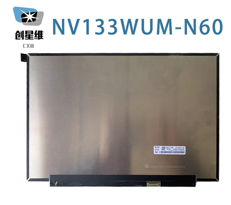 NV133WUM-N60 BOE 13.3&quot; 1920 ((RGB) × 1200، 300 cd/m2 شاشة LCD صناعية