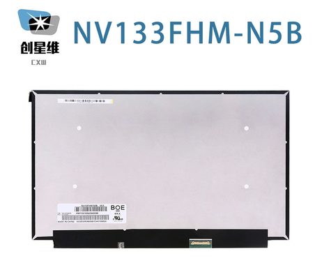 NV133FHM-N5B BOE 13.3&quot; 1920 ((RGB) × 1080, 300 cd/m2 شاشة LCD صناعية