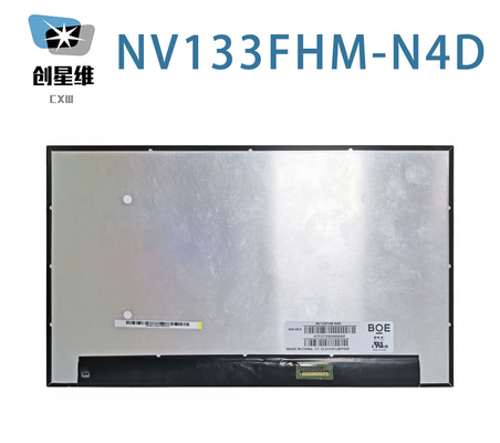 NV133FHM-N4D BOE 13.3&quot; 1920 ((RGB) × 1080, 250 cd/m2 شاشة LCD صناعية