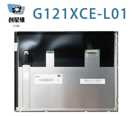 G121XCE-L01 INNOLUX 12.1 بوصة 1024 (RGB) × 768600 شمعة / متر مربع شاشة LCD الصناعية