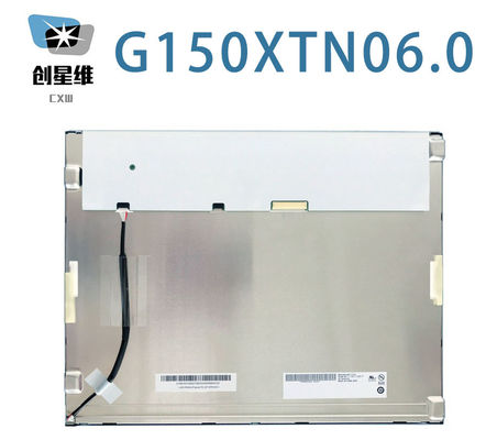 G150XTN06.0 15 بوصة 1024*768 20 دبوس AUO TFT LCD 80/80/70/80 (النوع.)
