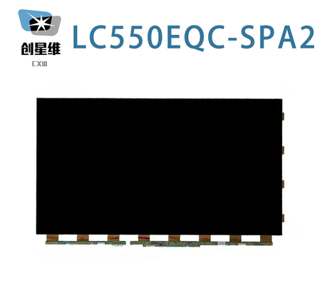 LC550EQC-SPA2 LG شاشة 55 &quot; 3840 ((RGB) × 2160، UHD 80PPI 0 cd/m2 شاشة LCD صناعية