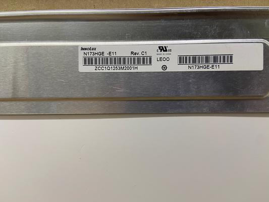 N173HGE-E11 Innolux 17.3&quot; 1920 ((RGB) × 1080, 300 cd/m2 شاشة LCD صناعية