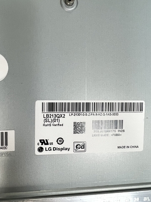 LB213QX2-SL01 LG العرض 21.3&quot; 1536 ((RGB) × 2048، 1100 cd/m2 العرض LCD الصناعي