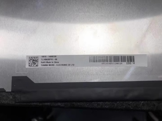 TL140BDXP01-00 AUO 14.0&quot; 1920 ((RGB) × 1080, 300 cd/m2 شاشة LCD صناعية