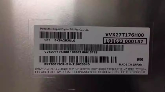 VVX27T176H00 باناسونيك 27.0" 2560 ((RGB) × 1440، 350 cd/m2 شاشة LCD صناعية