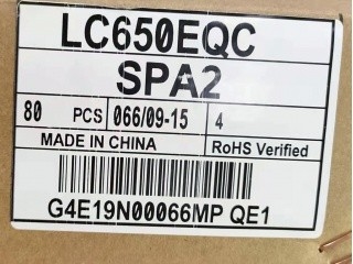 LC650EQC-SPA2 شاشة LG 65 &quot; 3840 ((RGB) × 2160 ، 89/89/89/89 شاشة LCD صناعية