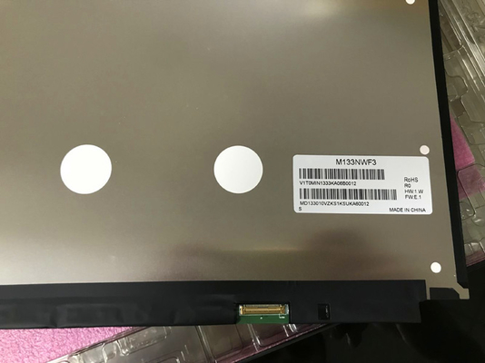 M133NWF3 R0 IVO 13.3" 1920 ((RGB) × 1080, 300 cd/m2 شاشة LCD صناعية