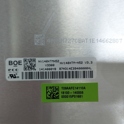 NV140XTM-N52 BOE 14.1&quot; 3840 ((RGB) × 1100 300 cd/m2 شاشة LCD صناعية