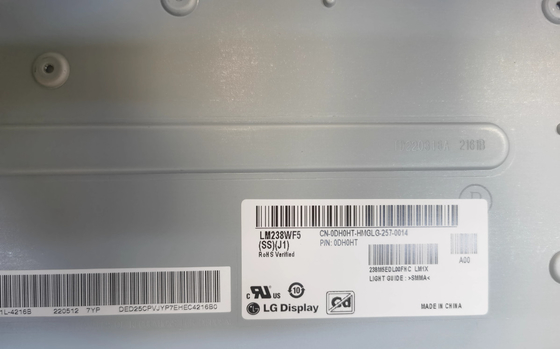 LM238WF5-SSJ1 شاشة LG 23.8 &quot; 1920 ((RGB) × 1080, 330 cd/m2 شاشة LCD صناعية