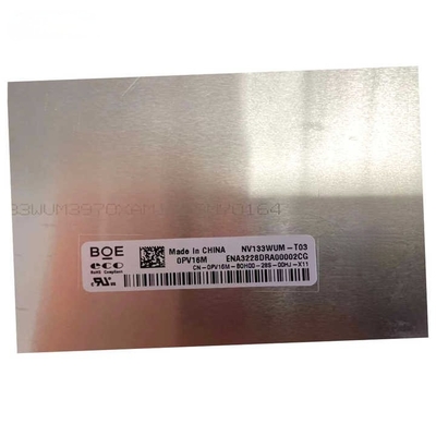 NV133WUM-T03 BOE 13.3" 1920 ((RGB) × 1200، 300 cd/m2 شاشة LCD صناعية