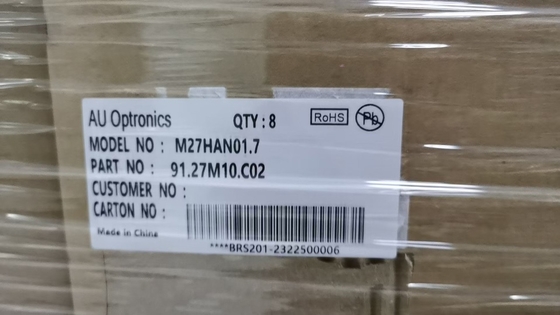 M270HAN01.7 AUO 27.0&quot; 1920 ((RGB) × 1080, 300 cd/m2 شاشة LCD صناعية