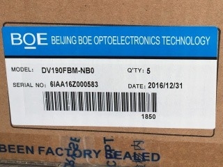 DV190FBM-NB0 BOE 19.1&quot; (1/3 قطع من 21.5&quot;) 1920 ((RGB) × 360 300 cd/m2