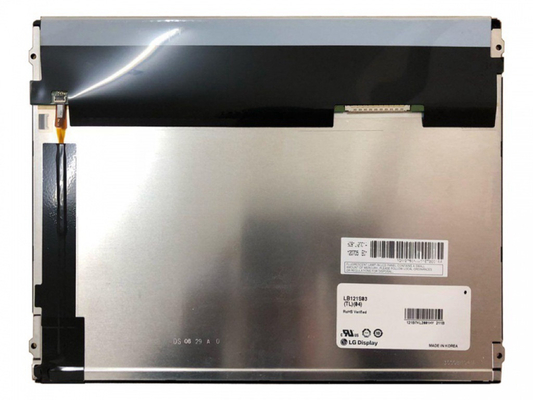 LB121S03-TL04 LG العرض 12.1&quot;800 ((RGB) × 600، SVGA 82PPI 400 cd/m2 العرض LCD الصناعي