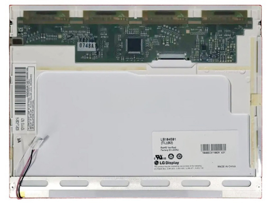 LB104S01-TL02 شاشة 10.4 800 ((RGB) × 600 ، SVGA 96PPI 250 cd / m2 شاشة LCD صناعية