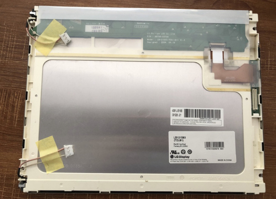 LB121S03-TD01 LG عرض 12.1&quot; 800 ((RGB) × 600 SVGA 82PPI 400 cd/m2 شاشة LCD صناعية