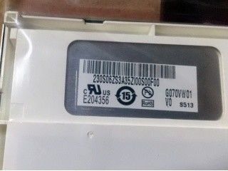 G070VW01 V0 AUO 7.0" 800 ((RGB) × 480 400 cd/m2 80/80/80/80 (النوع)) ((CR≥10)