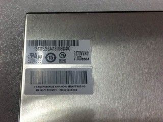 G070VVN01.1 7 بوصة 800 * 480 شاشة LCD عالية الوضوح 80/80/80/80 (النوع.)