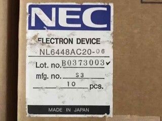 NL6448AC20-06 6.5 INCH 640 × 480 122PPI NEC TFT Panel 78.8 ((W) × 126.8 ((H) mm