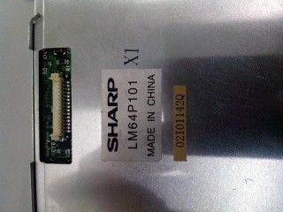 LM64P101 شاشة LCD TFT حادة 7.2" 70 cd/m2 (النوع) 25/25/20/10 (النوع.)