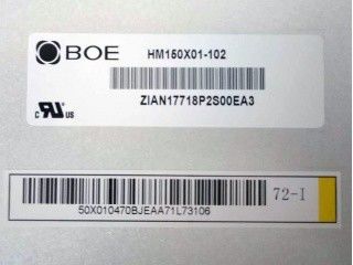 HM150X01-102 لوحة LCD TFT طبي I/F 15 بوصة فوقية 80/80/80/80 (النوع)