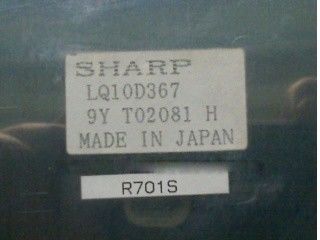 LQ10D367 10.4 بوصة 640 × 480 LCM Sharp TFT شاشة LCD 211.2 × 158.4 (H × V)