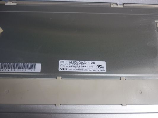 12.1&quot; 800*600 350cd/m2 82PPI NEC لوحة TFT NL8060BC31-28D 70/70/45/55