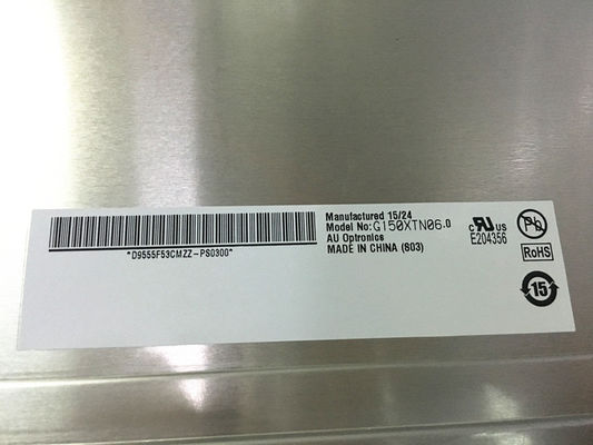 G150XTN06.0 1024×768 XGA 85PPI 450cd/m2 شاشة LCD LCD الصناعية