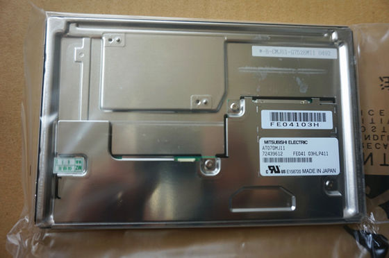 AA070ME01 Mitsubishi 7INCH 800 × 480 RGB 1000CD / M2 WLED LVDS Storage Temp .: -30 ~ 80 ° C شاشة LCD الصناعية