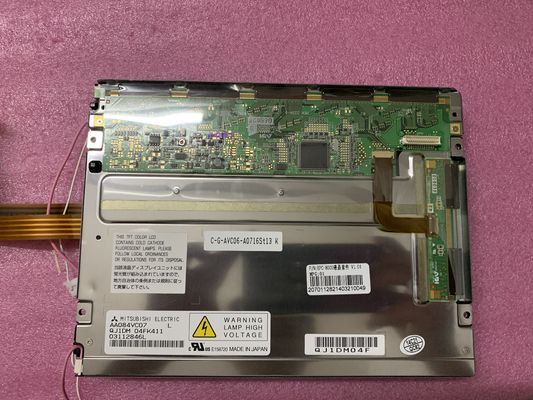 AA084VF05 Mitsubishi 8.4 بوصة 640 (RGB) × 480380 cd / m² درجة حرارة التخزين: -20 ~ 80 ° C INDUSTRIAL LOD DISPLAY