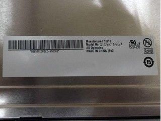 G150XTN06.4 AUO 15.0 بوصة 3S7P WLED الضوء الخلفي مع سائق LED، فوق I / F، 180 درجة عكسية، 6/8 بت، مات