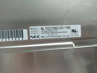 NL10276BC20-18D NEC 10.4" 1024 ((RGB) × 768 ، 400 cd / m2 80/80/80/80