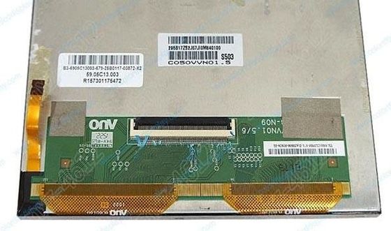 C050VVN01.5 AUO 5INCH 800 × 480RGB 500CD / M2 WLED LVDS Storage Temp: -40 ~ 95 ° C شاشة LCD الصناعية